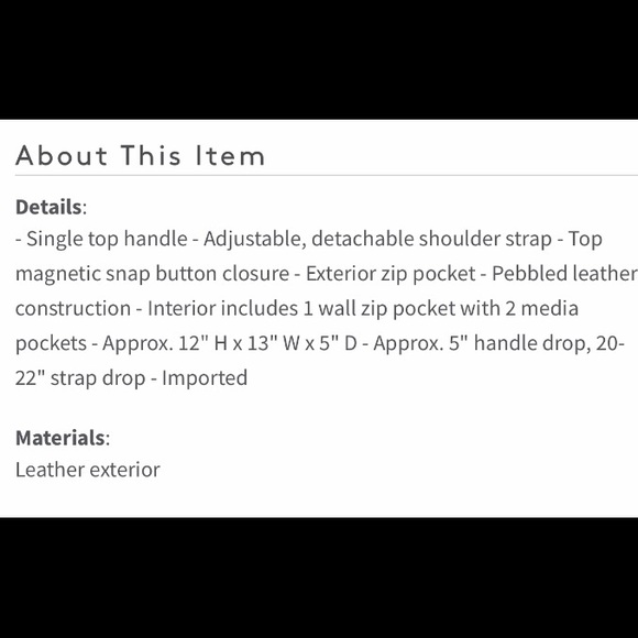 Kelsi Dagger | Issy convertible crossbody bag - Picture 8 of 8